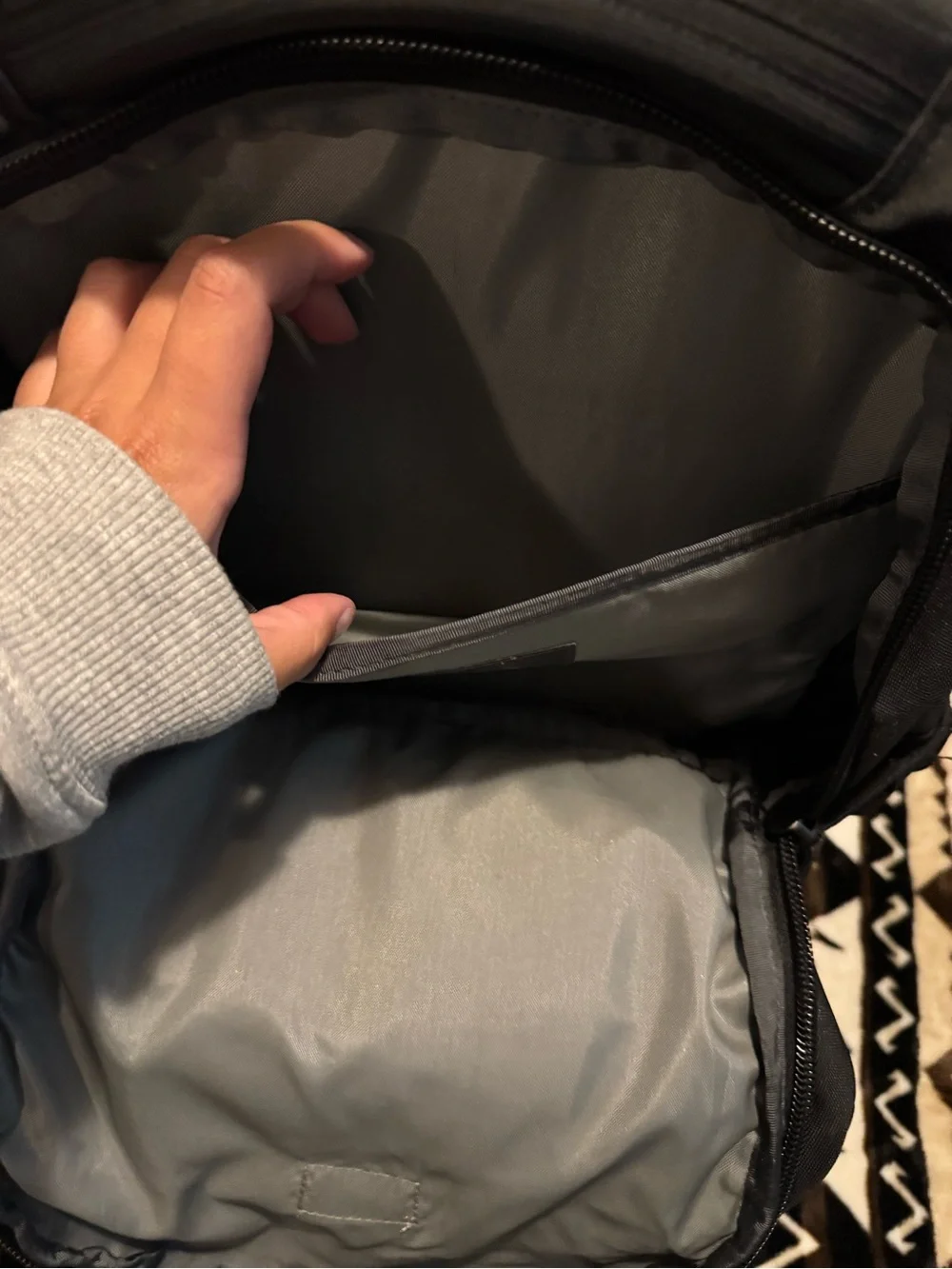 The North Face Jester Backpack in black